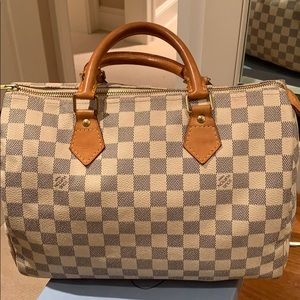 Louis Vuitton Speedy 30 Damier Azur Canvas